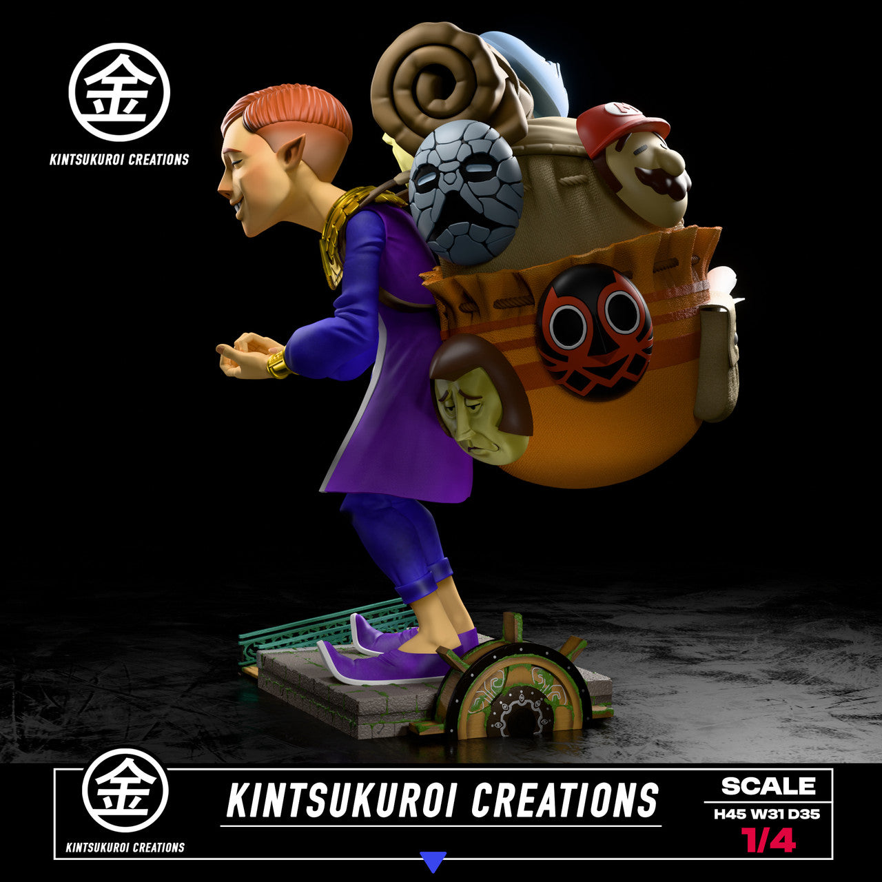 Kintsukuroi - Happy Mask Salesman