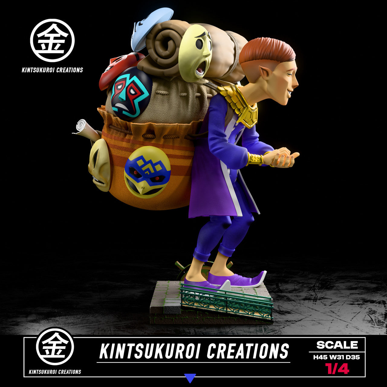 Kintsukuroi - Happy Mask Salesman