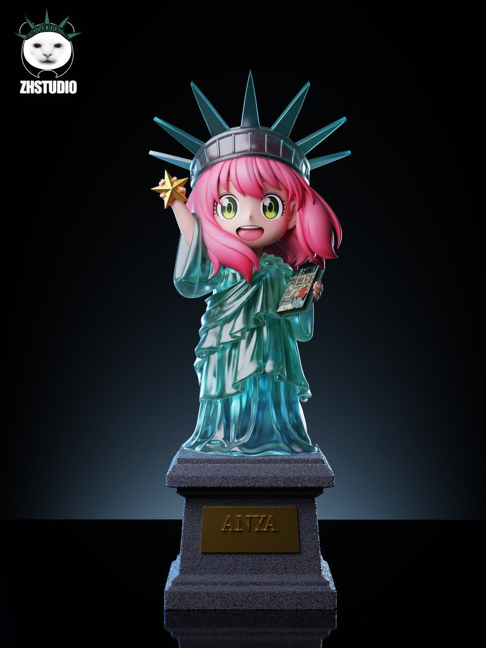 ZH - Anya and Frieren of Liberty - Attack on Titan