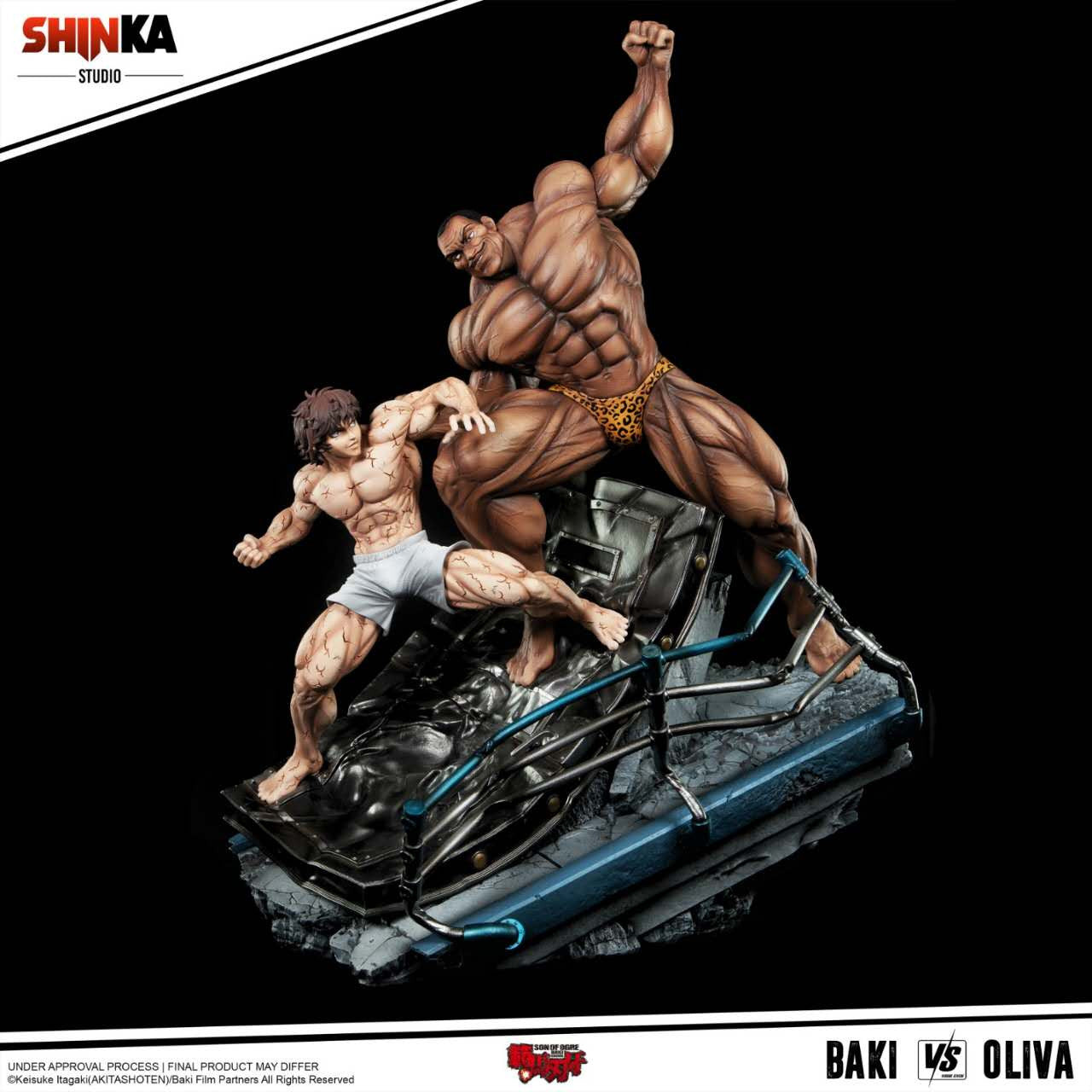 Shinka - Baki vs Biscuit Oliva