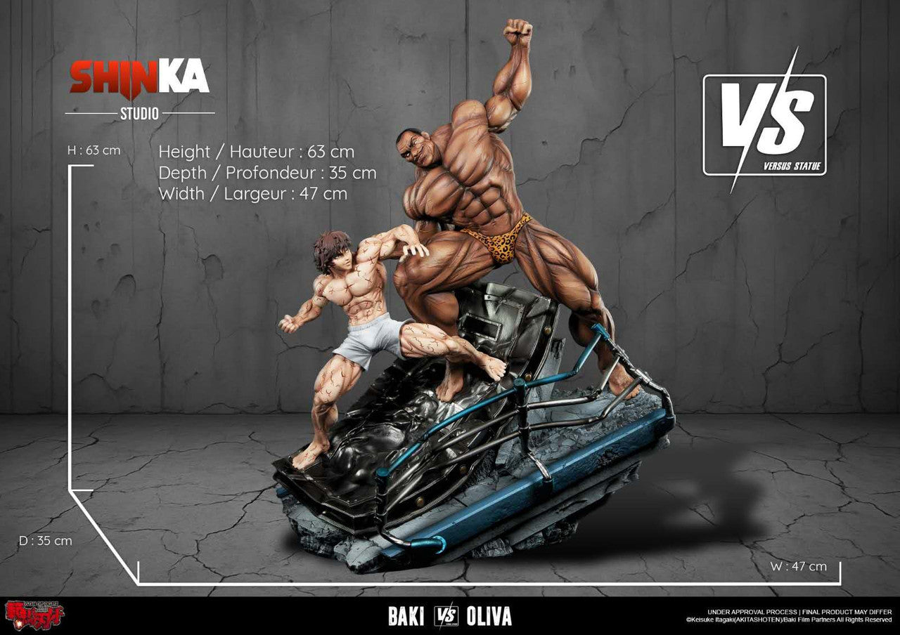Shinka - Baki vs Biscuit Oliva