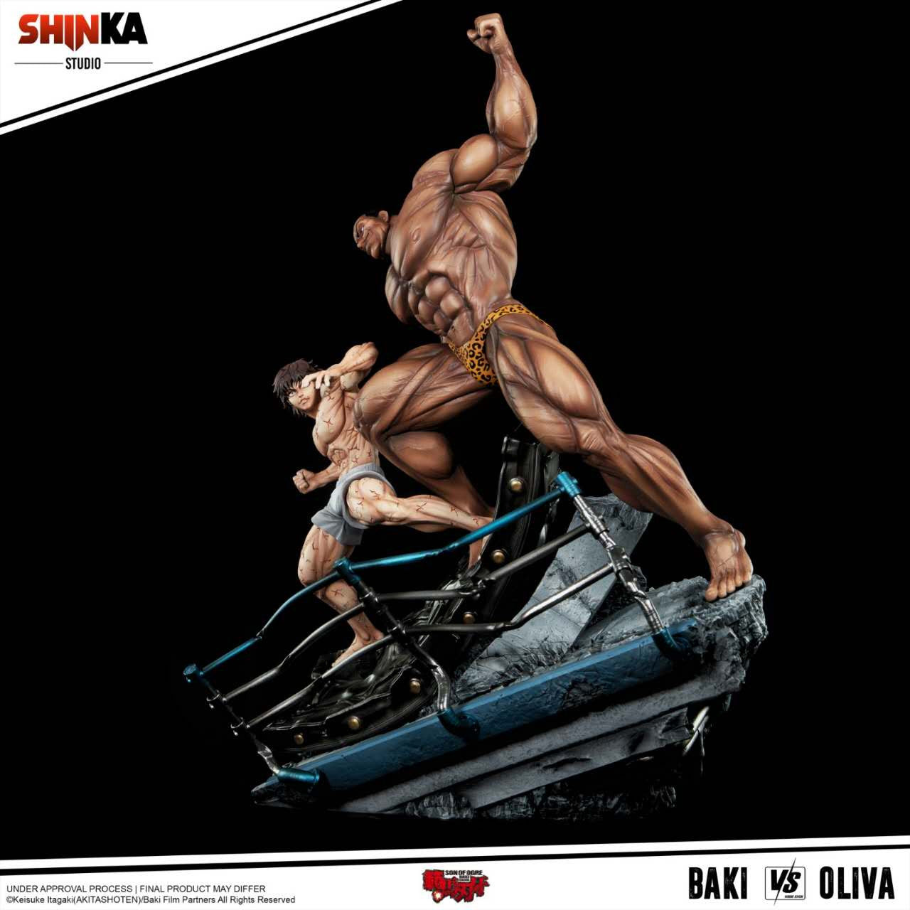 Shinka - Baki vs Biscuit Oliva