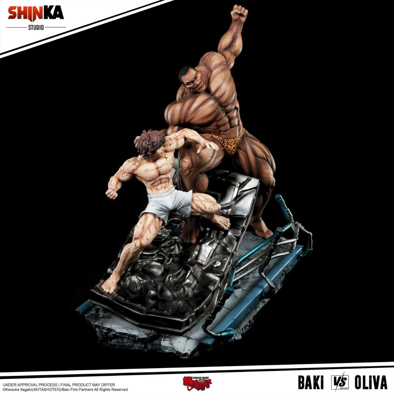 Shinka - Baki vs Biscuit Oliva