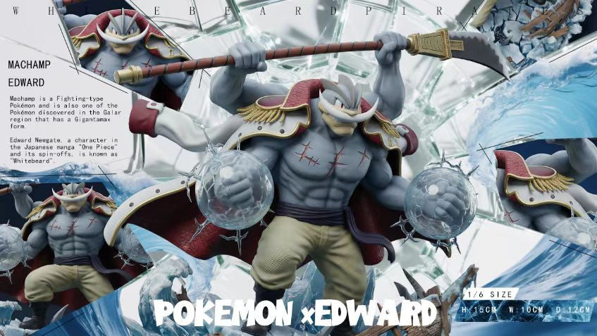 Huan Shou Zao Wu Ju - Infernape cos Ace and Machamp cos Whitebeard