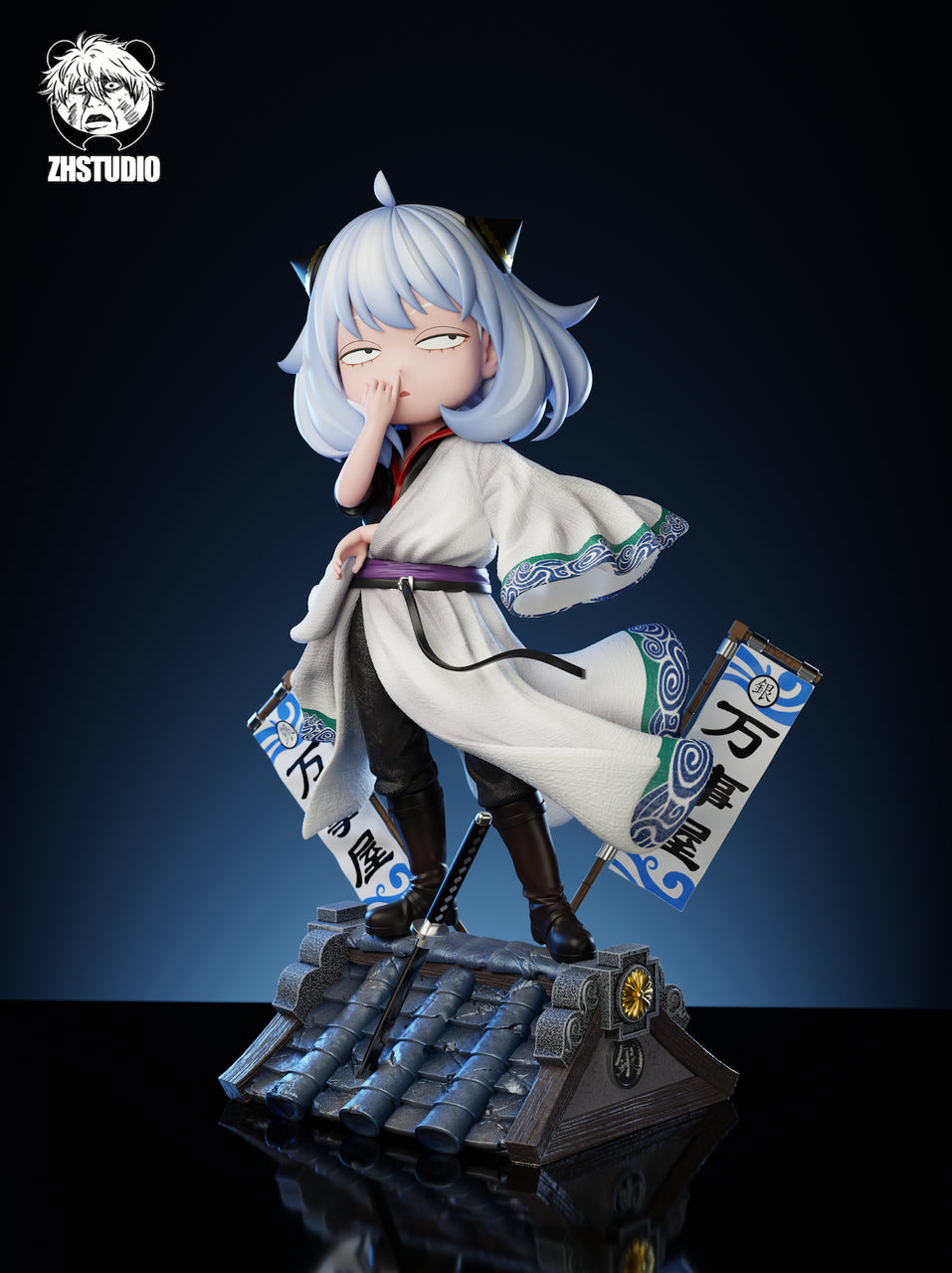ZH - Anya cos Gintoki Sakata