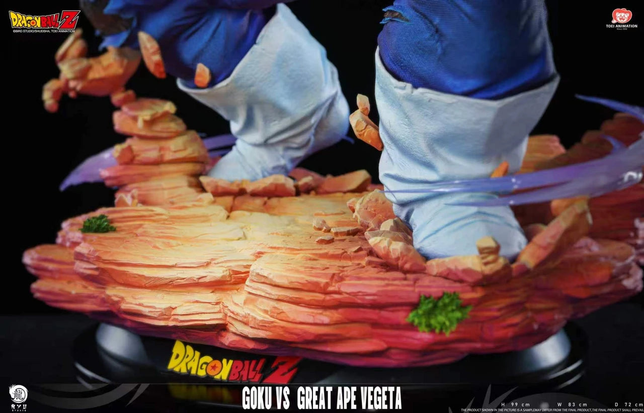 Ryu - Ozaru Vegeta vs Goku