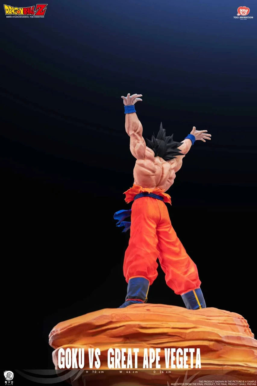 Ryu - Ozaru Vegeta vs Goku