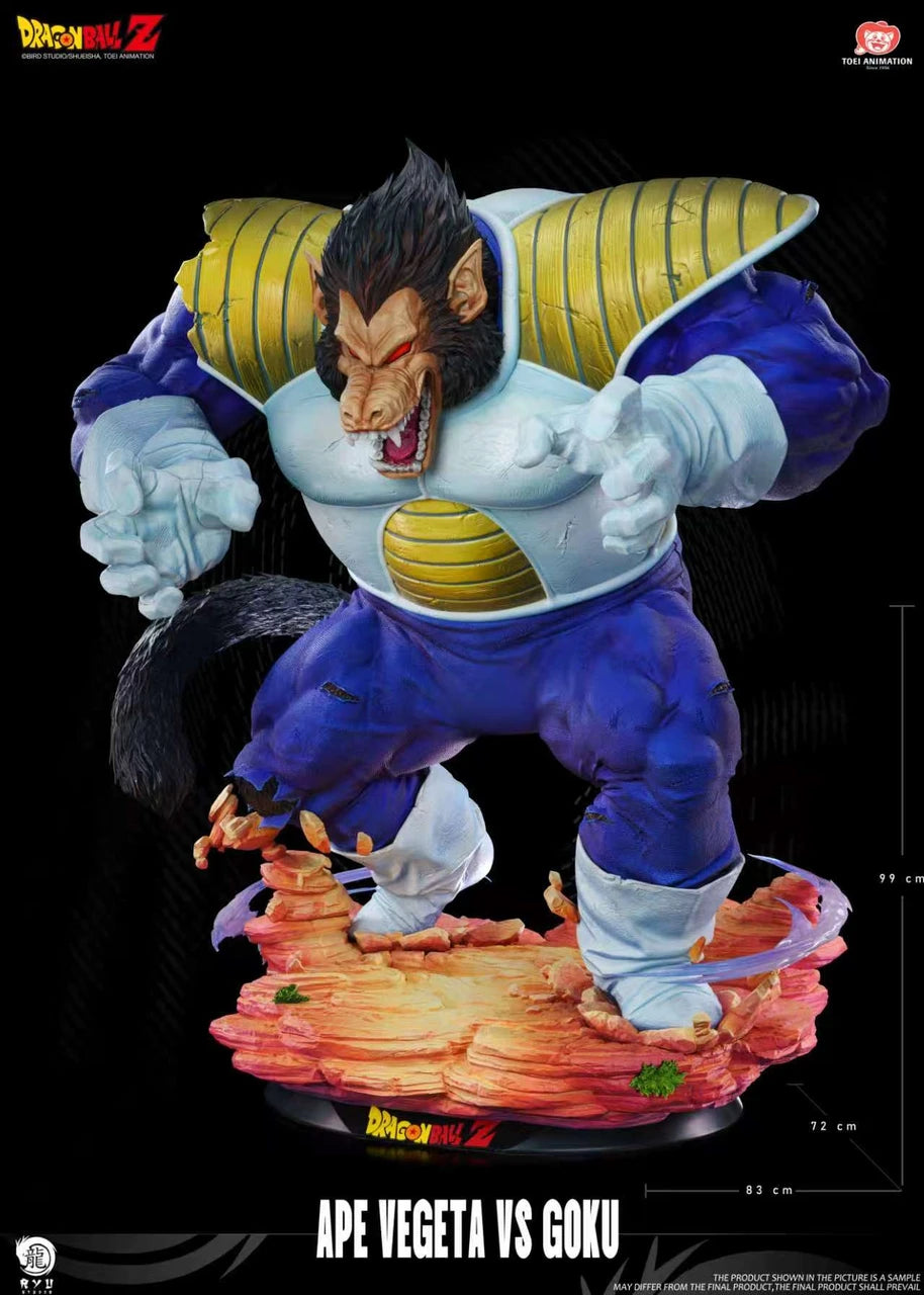 Ryu - Ozaru Vegeta vs Goku
