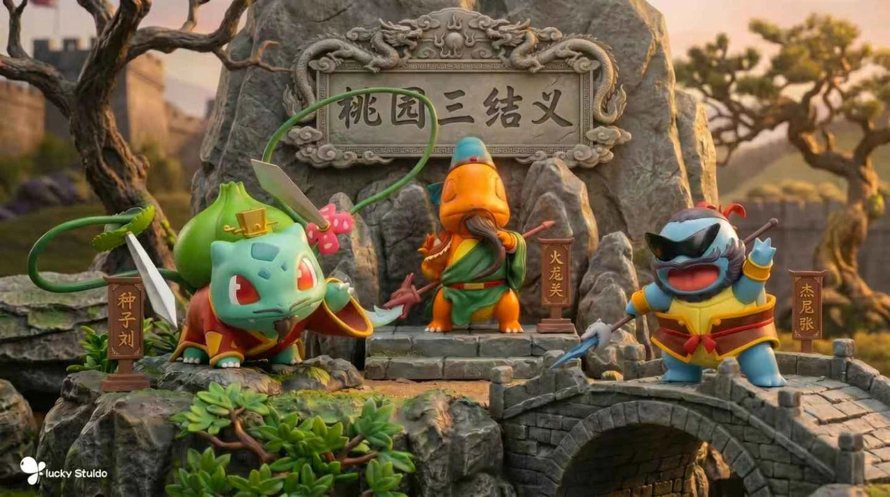 Lucky - Bulbasaur, Charmander and Squirtle