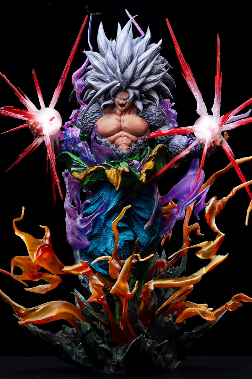 Iron Curtain - SSJ4 and SSJ5 Goku