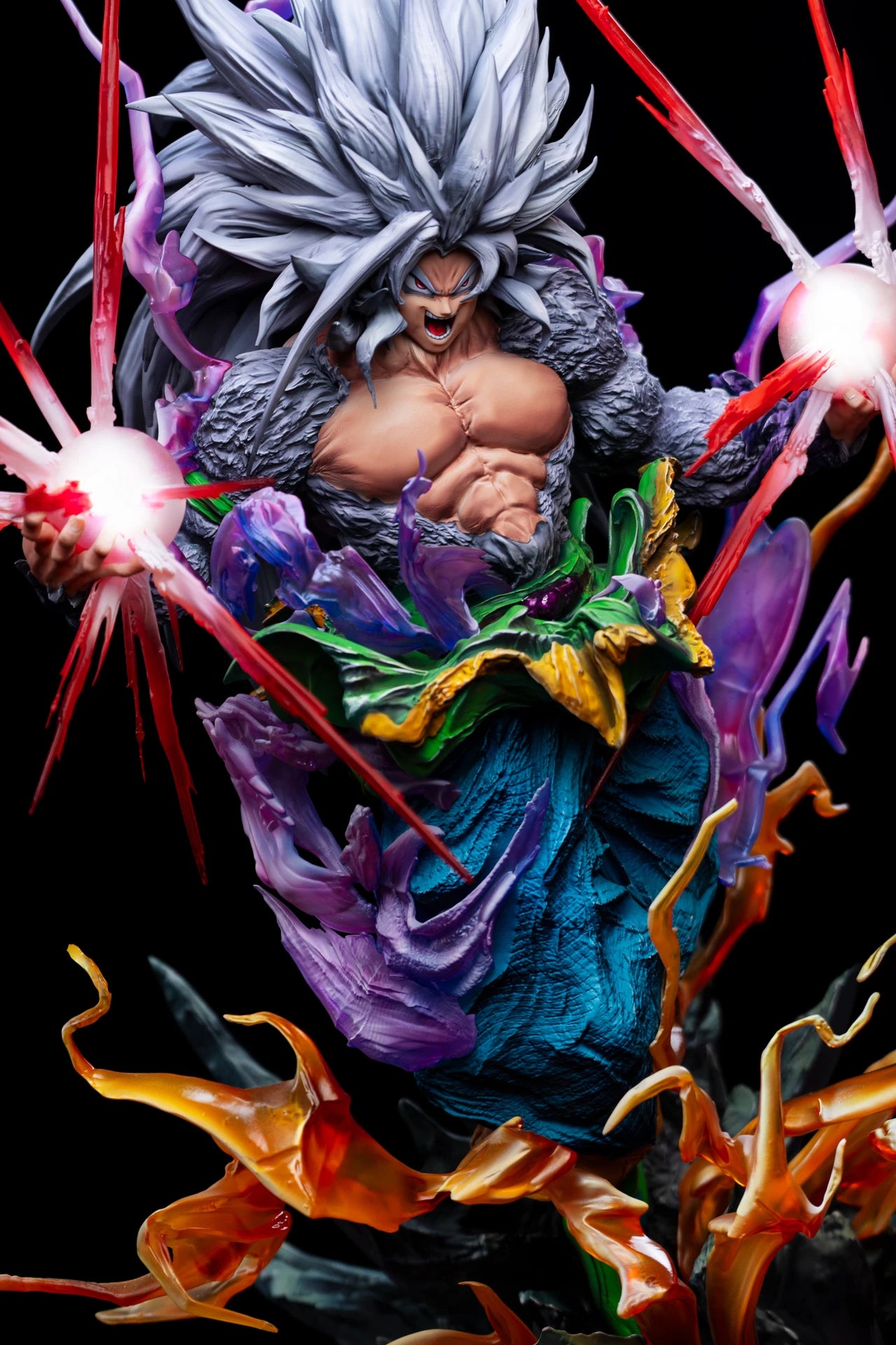 Iron Curtain - SSJ4 and SSJ5 Goku