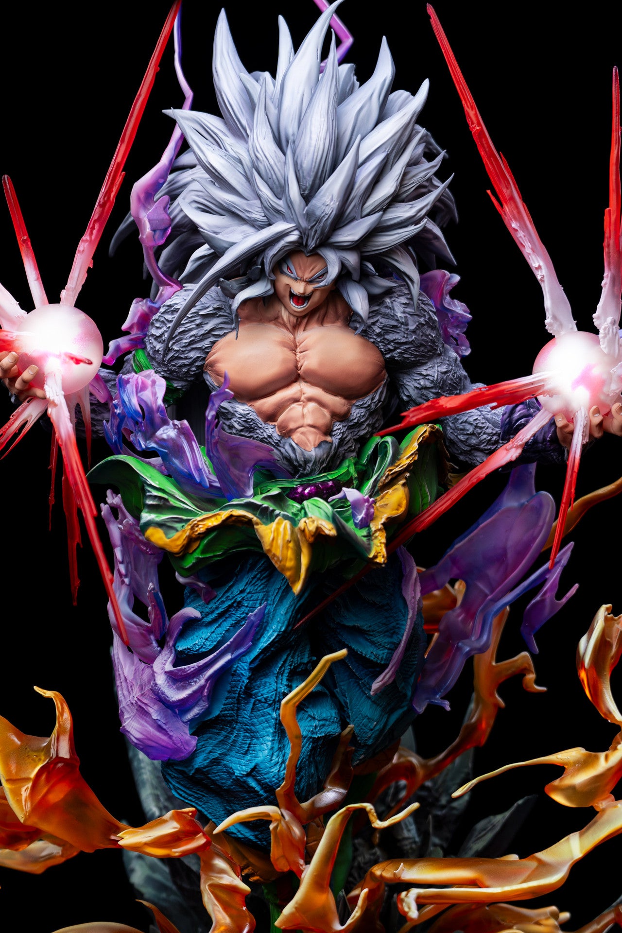 Iron Curtain - SSJ4 and SSJ5 Goku