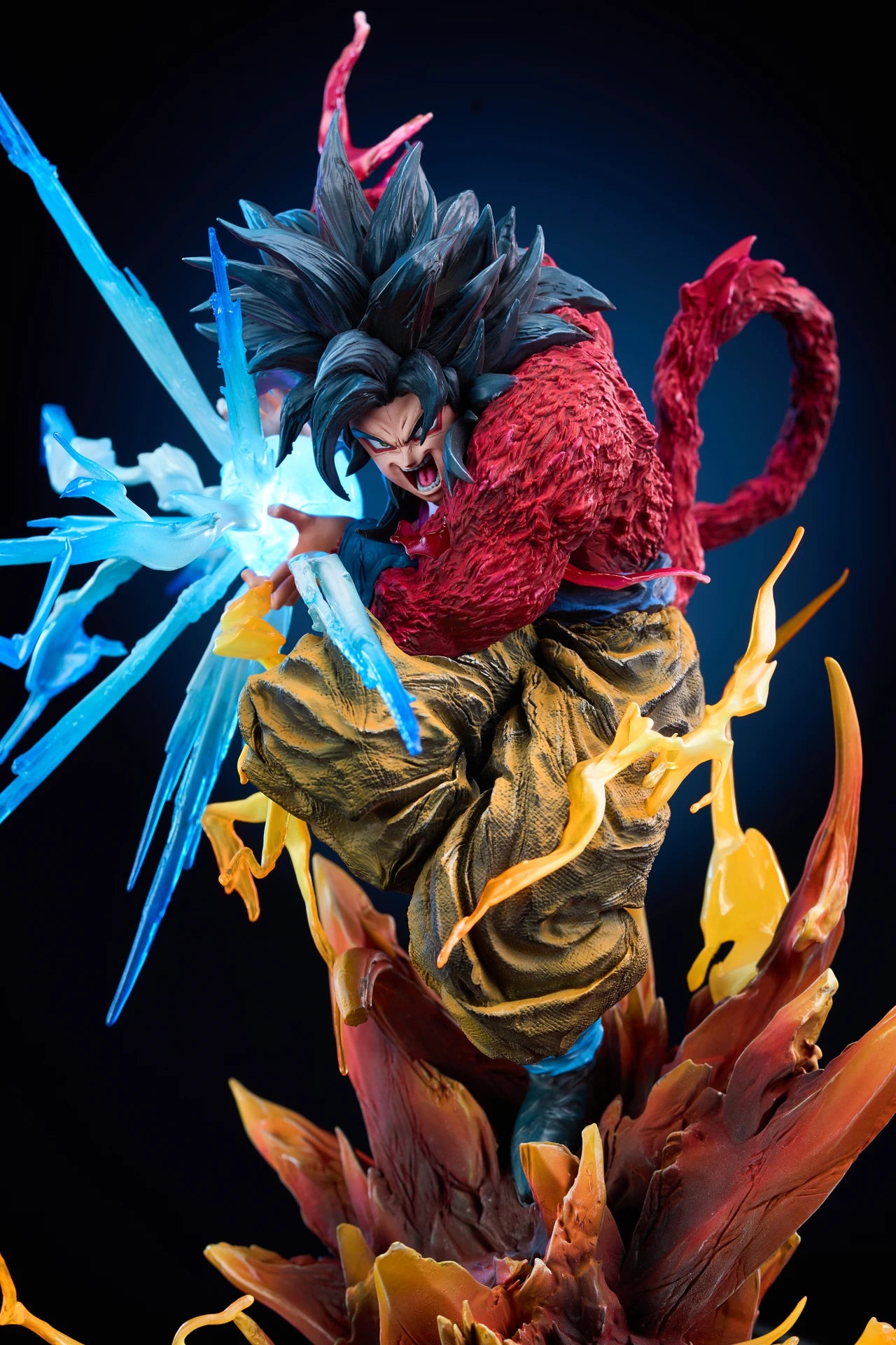 Iron Curtain - SSJ4 and SSJ5 Goku