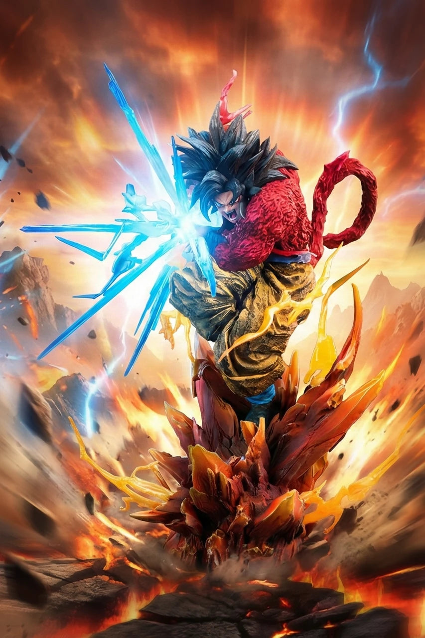 Iron Curtain - SSJ4 and SSJ5 Goku – StatueCorp