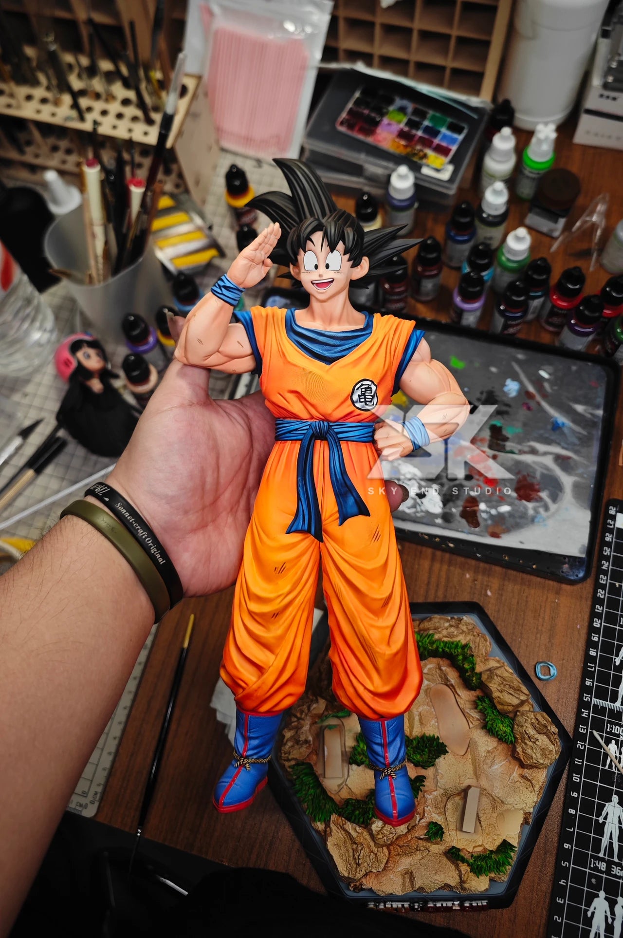 Sky End - Goku and Chi