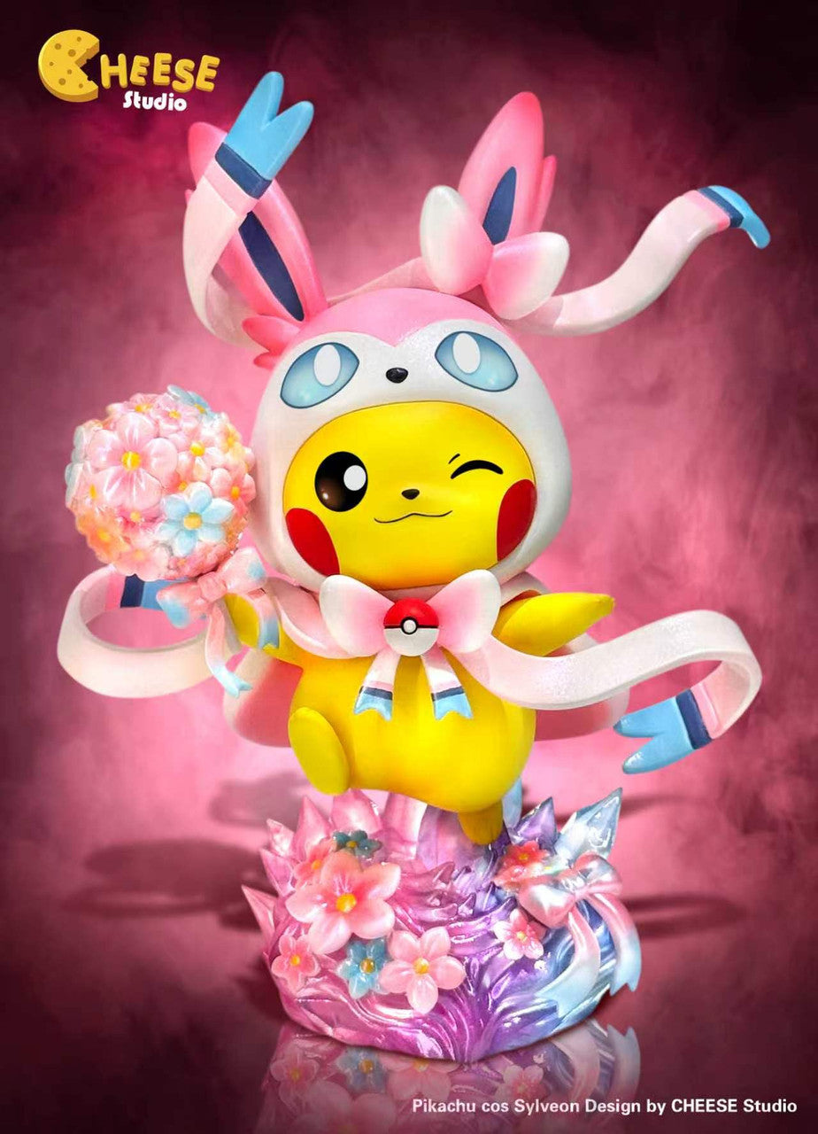 Cheese - Pikachu cos Espeon and Sylveon