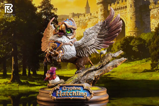 Black Rock - Gryphon Hatchling, Gorian Butcher and Dread Horrorling