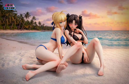Demon Core - Saber and Rin Tohsaka