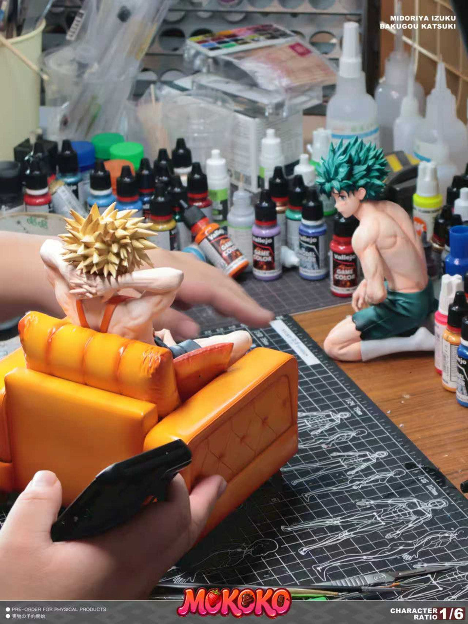 Mokoko - Midoriya and Bakugo
