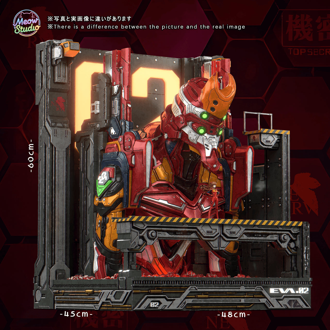 Meow - EVA-02 and Asuka
