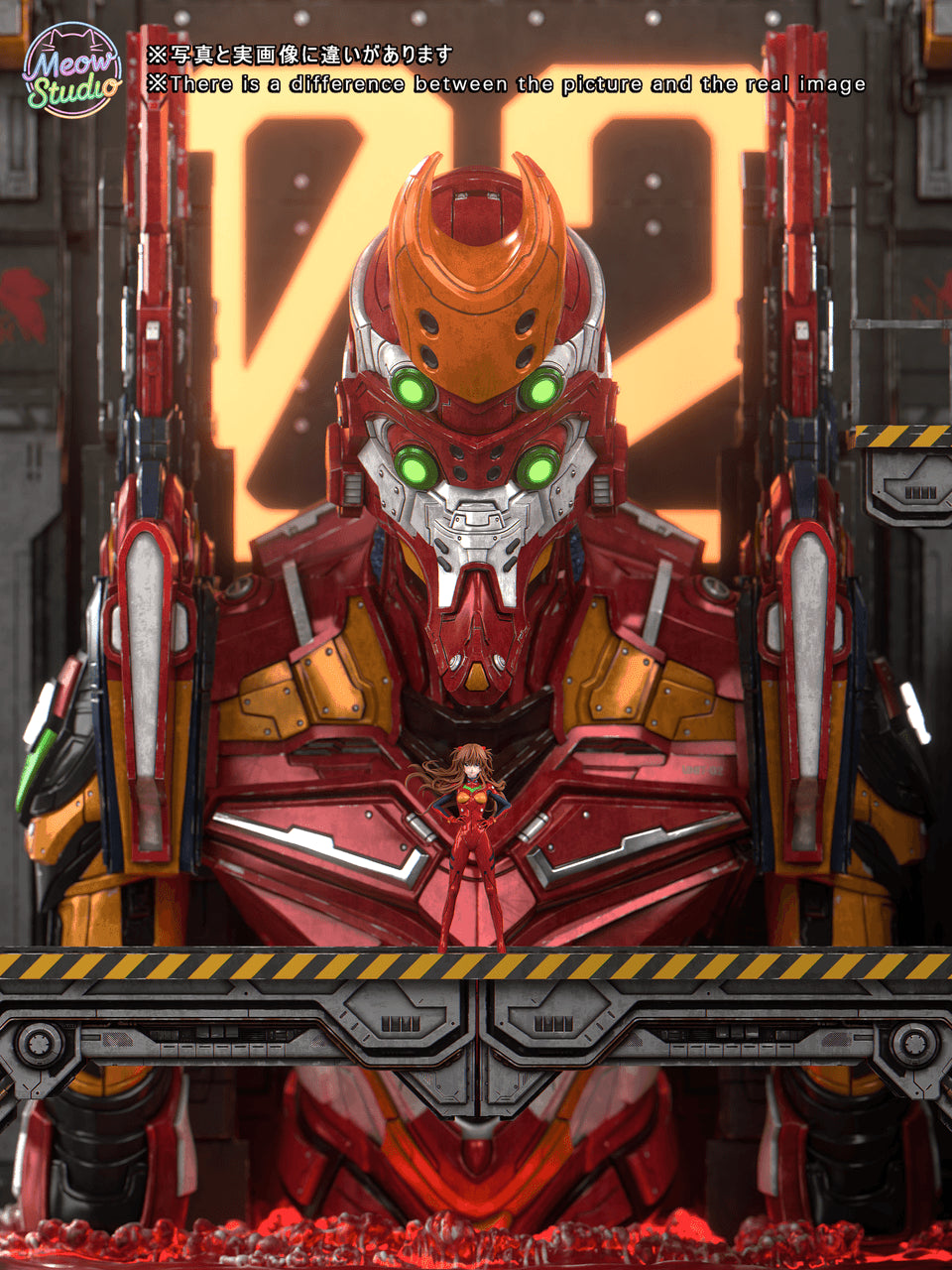 Meow - EVA-02 and Asuka