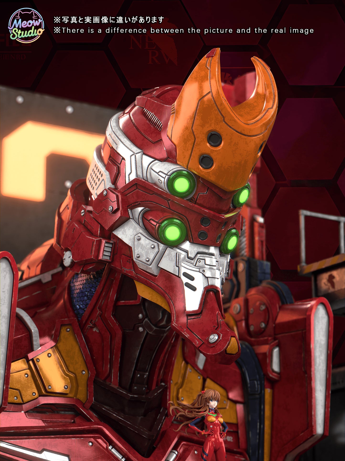 Meow - EVA-02 and Asuka