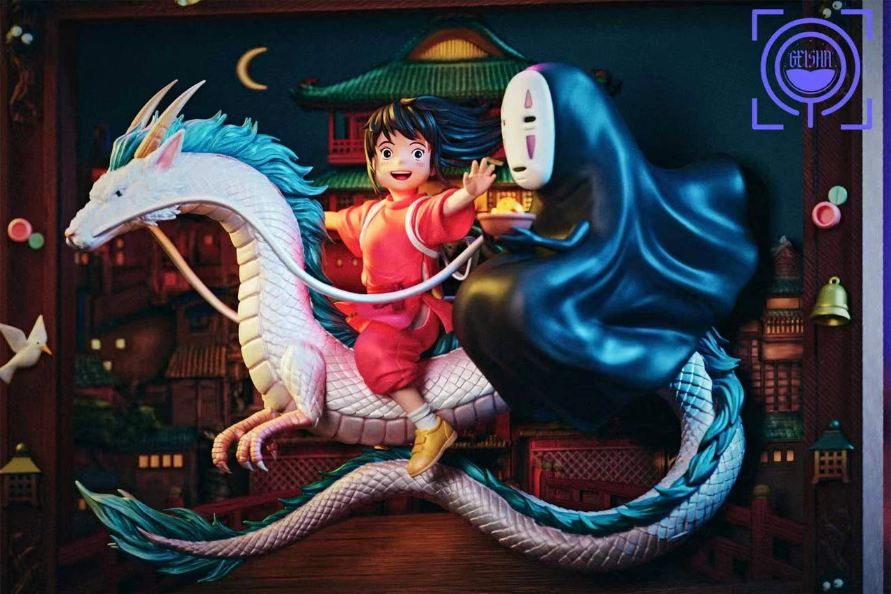 Geisha - Chihiro, No-Face and Haku