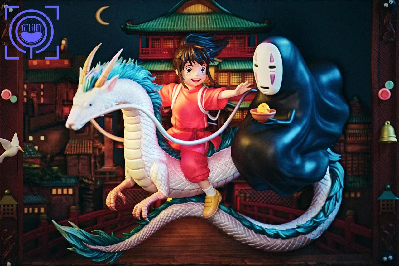 Geisha - Chihiro, No-Face and Haku