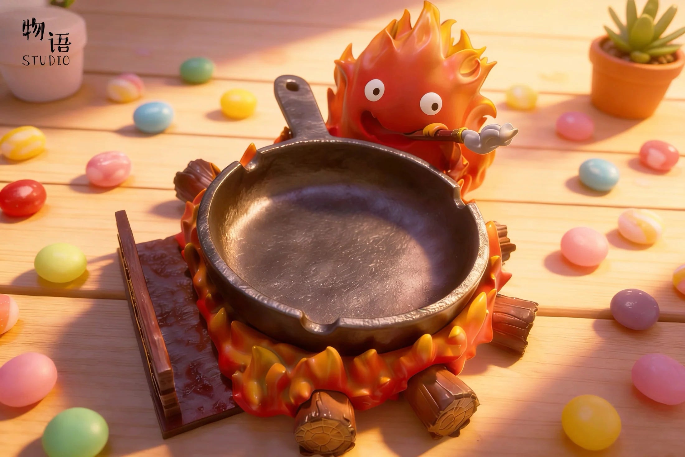 Wu Yu - Calcifer - Howl's Moving Castle