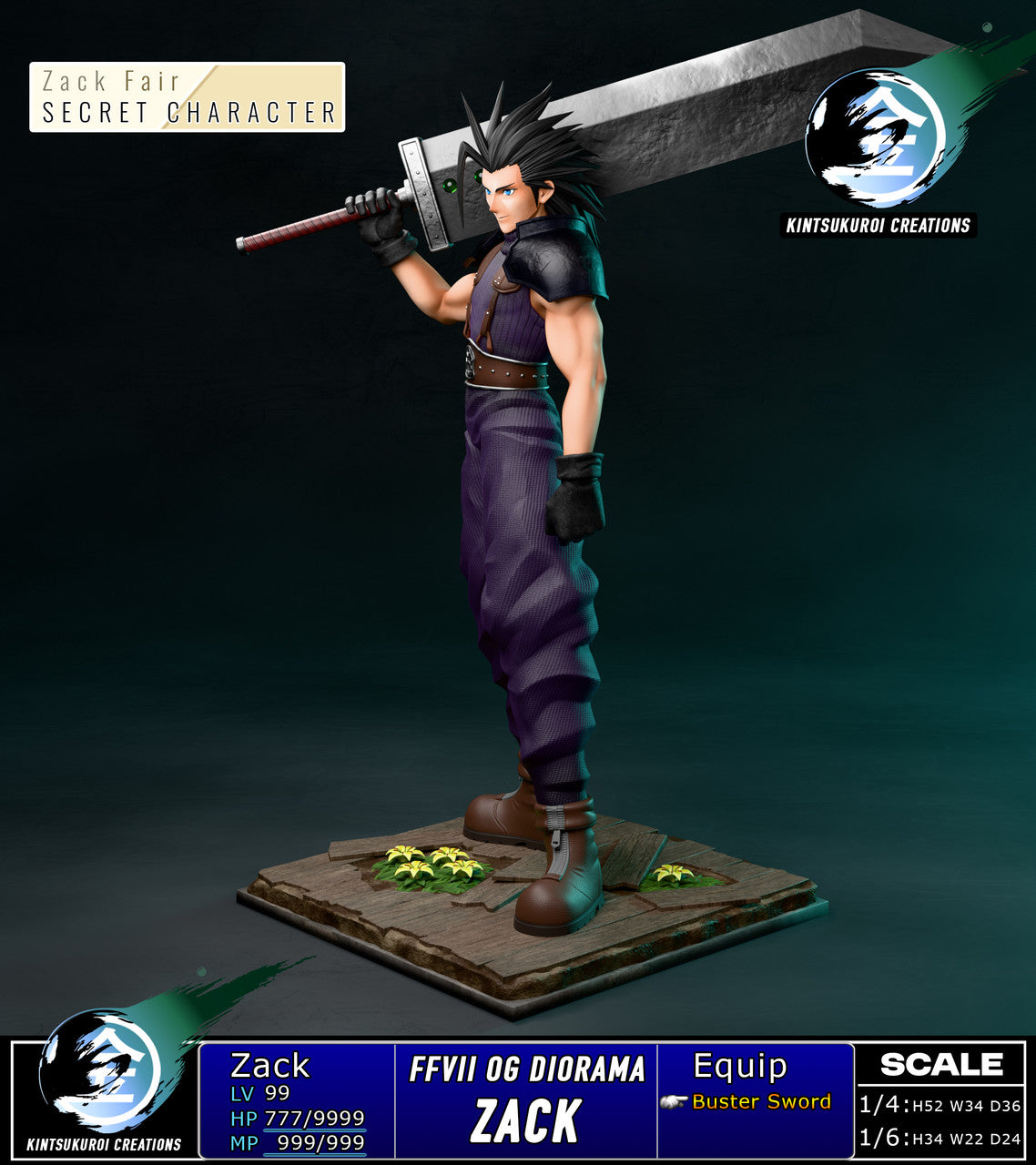 Kintsukuroi - Zack Fair