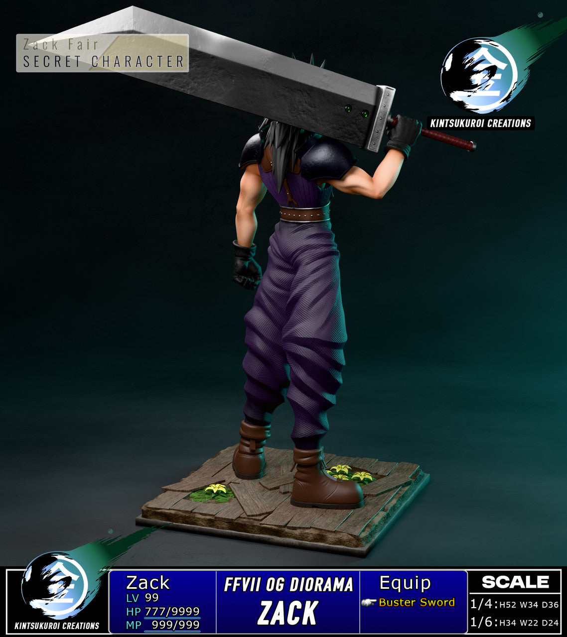 Kintsukuroi - Zack Fair