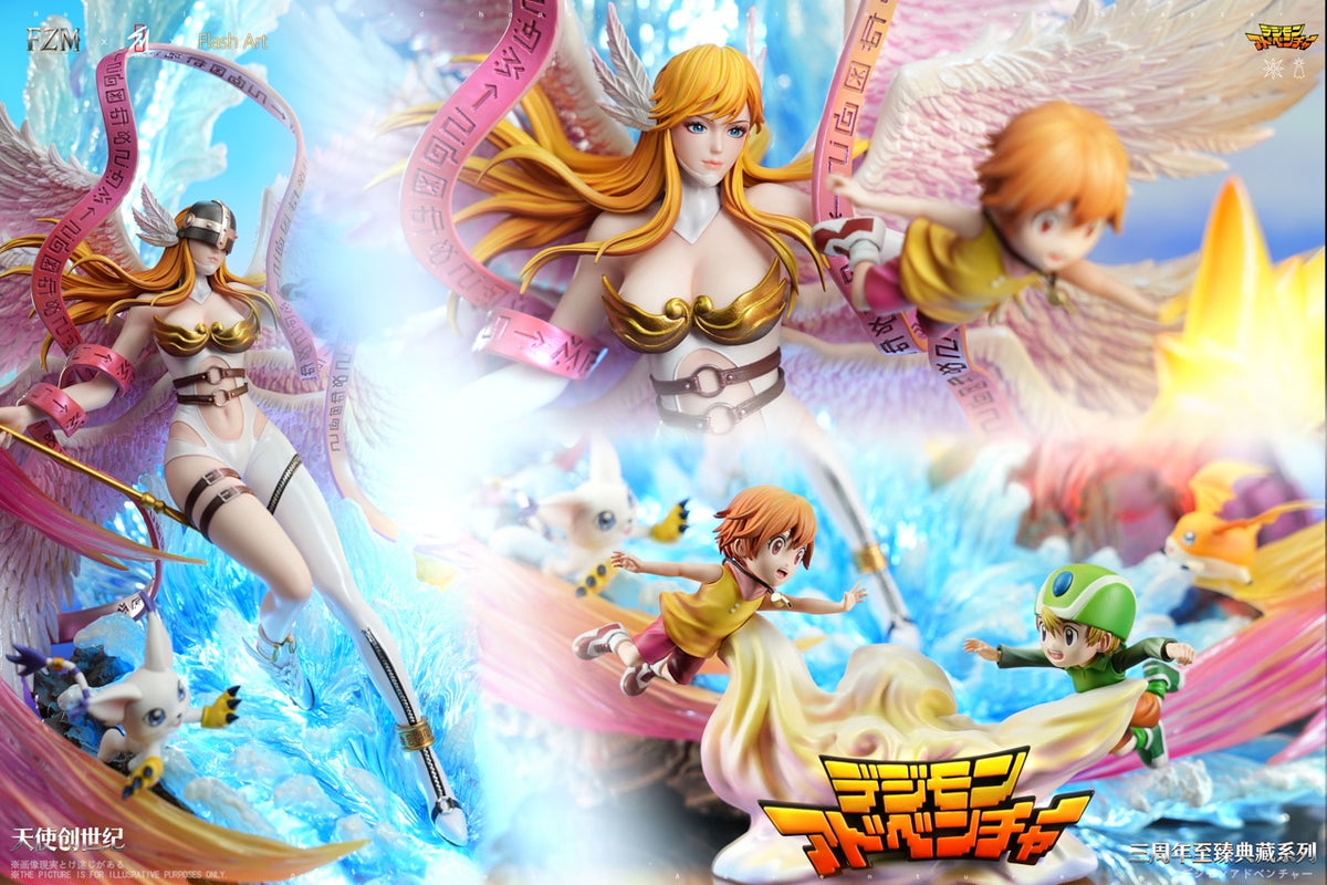 Super Hero x Flash Art x FZM - Angewomon