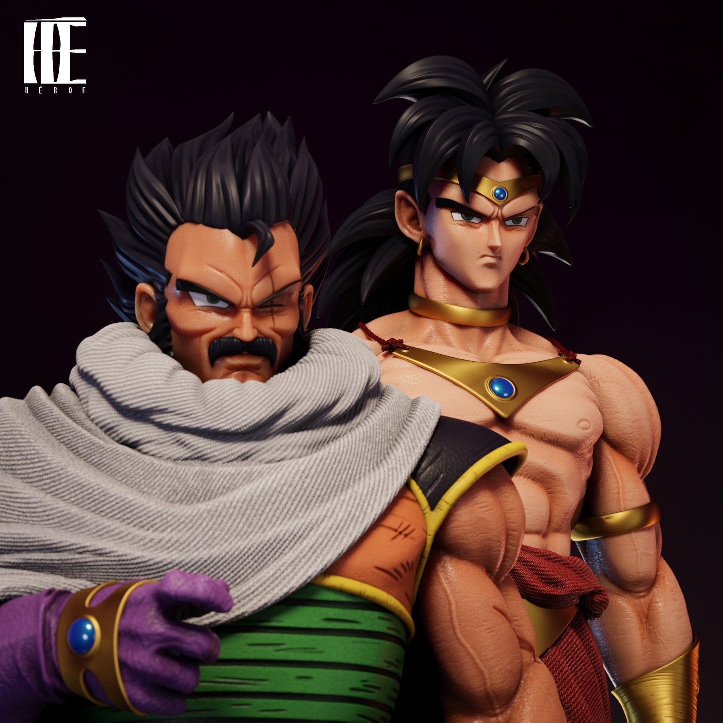 Heroe Collectibles - Broly and Paragus