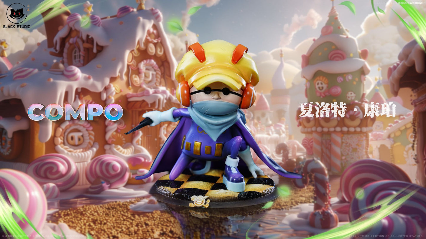 Black - Charlotte Compo and Charlotte De-Chat