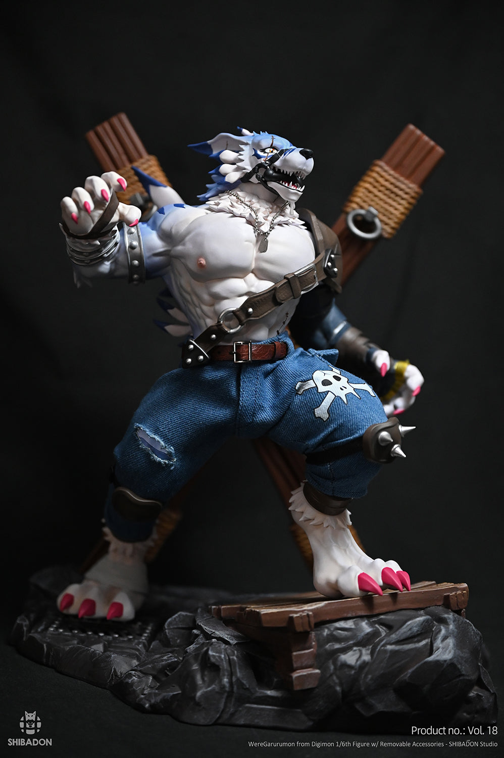Shibadon - Garurumon
