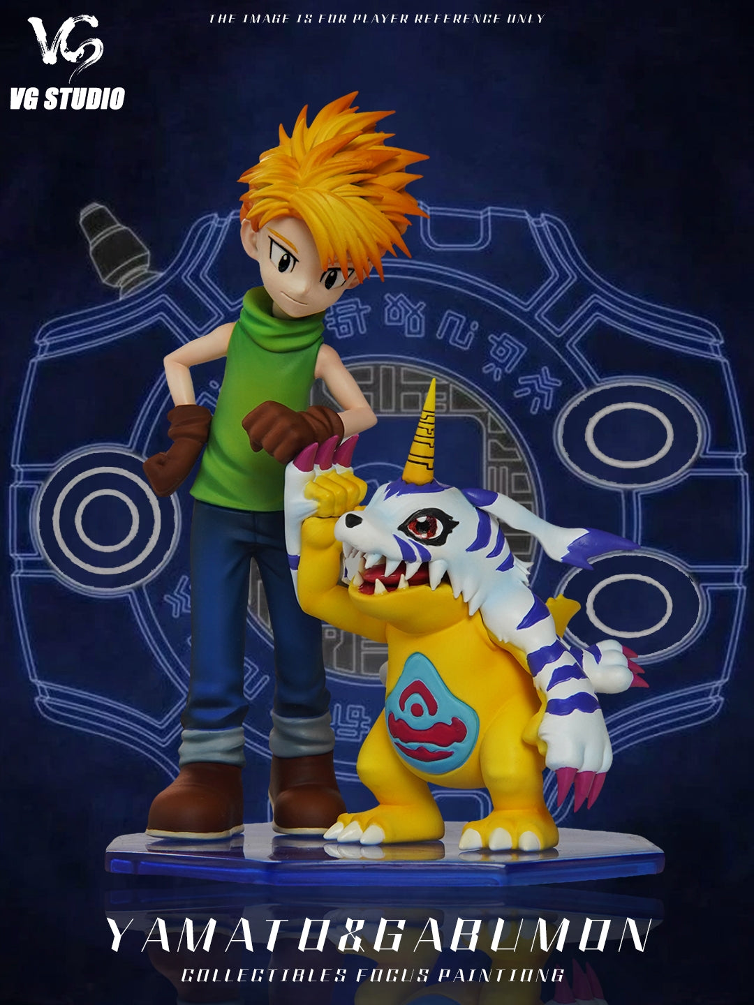 VG - Yamato Ishida, Taichi Yagami, Gabumon and Agumon