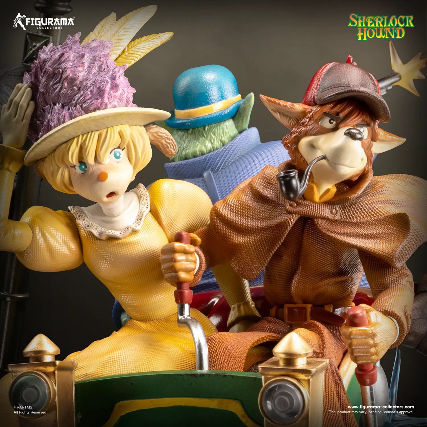 Figurama - Sherlock Hound, Watson and Mrs. Hudson