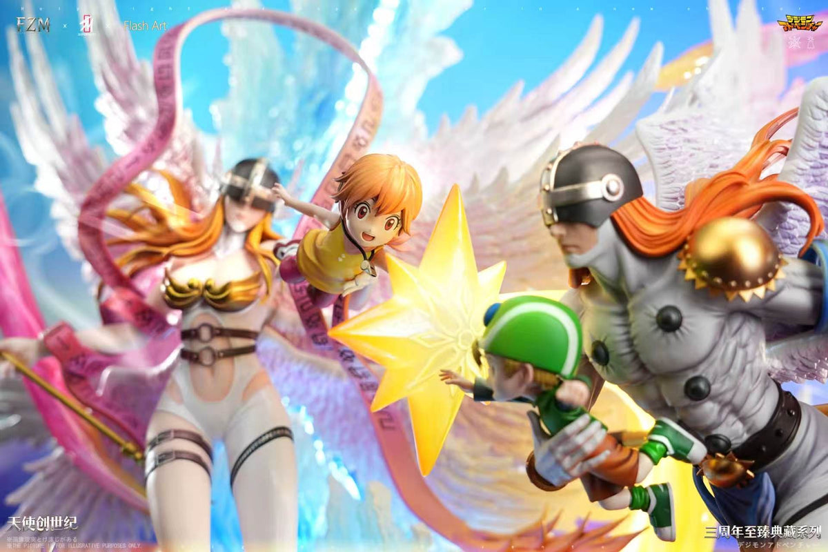 Super Hero x Flash Art x FZM - Angewomon