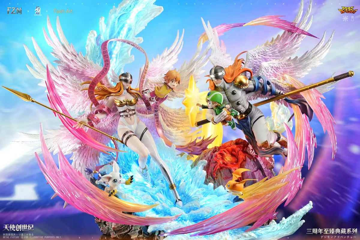 Super Hero x Flash Art x FZM - Angewomon
