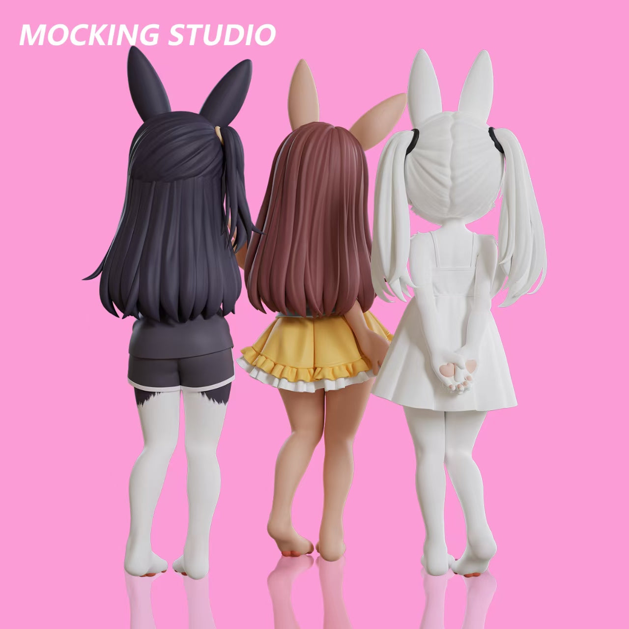 Mocking - Komako Semenovich, Chie Sayama and Tenka Adachi