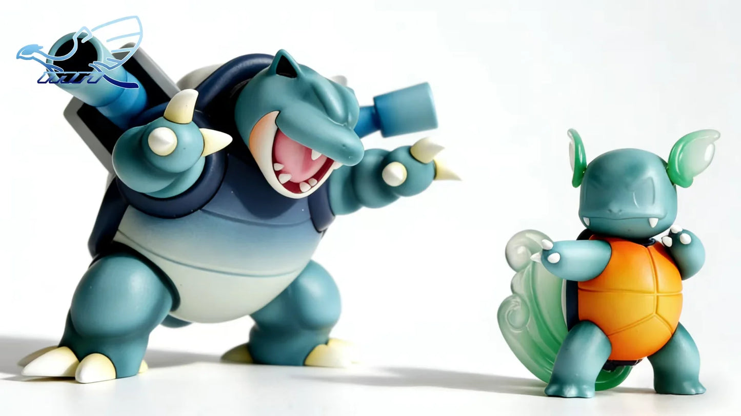 MN - Blastoise, Squirtle and Wartortle