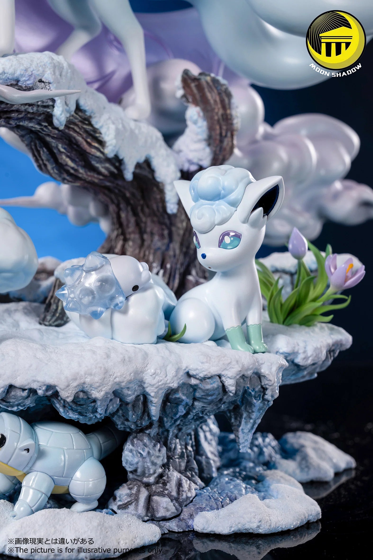 Moon Shadow - Ice Ninetails and Vulpix – StatueCorp
