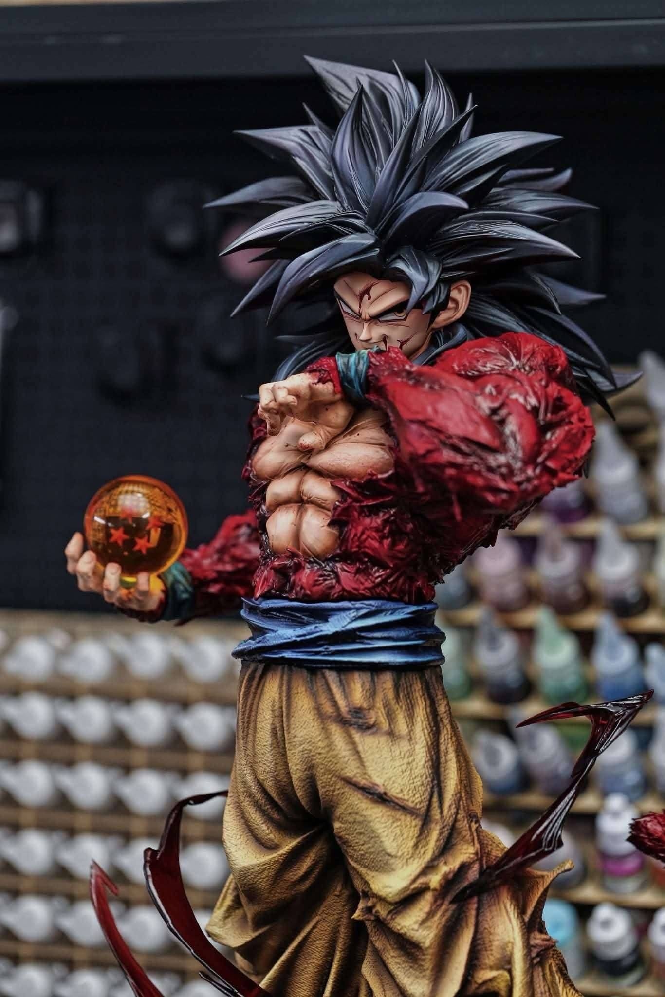 Kuang Feng - SSJ4 and SSJ5 Goku