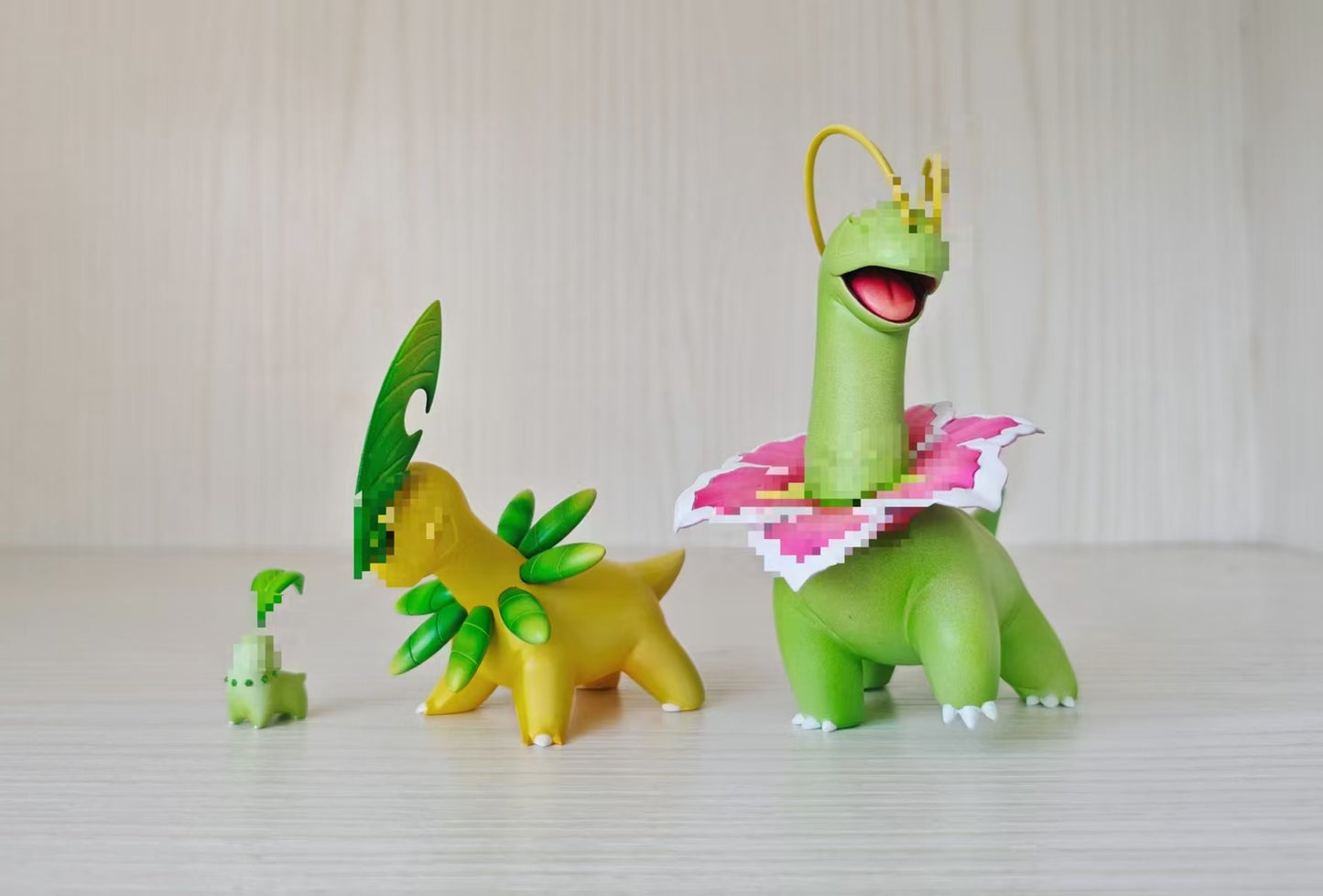 Game Master - Chikorita, Bayleef and Meganium