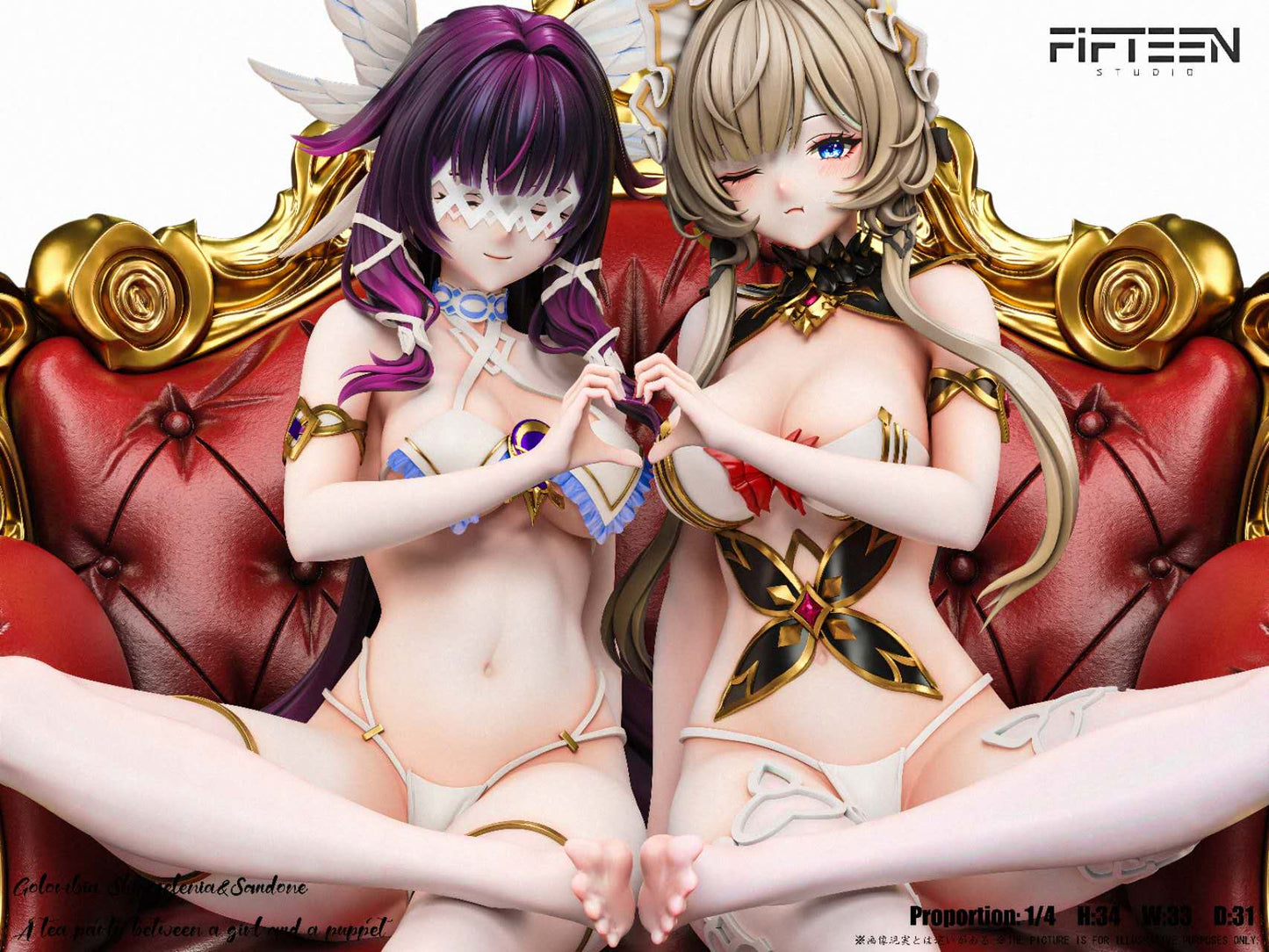 Fifteen - Columbina and Sandrone