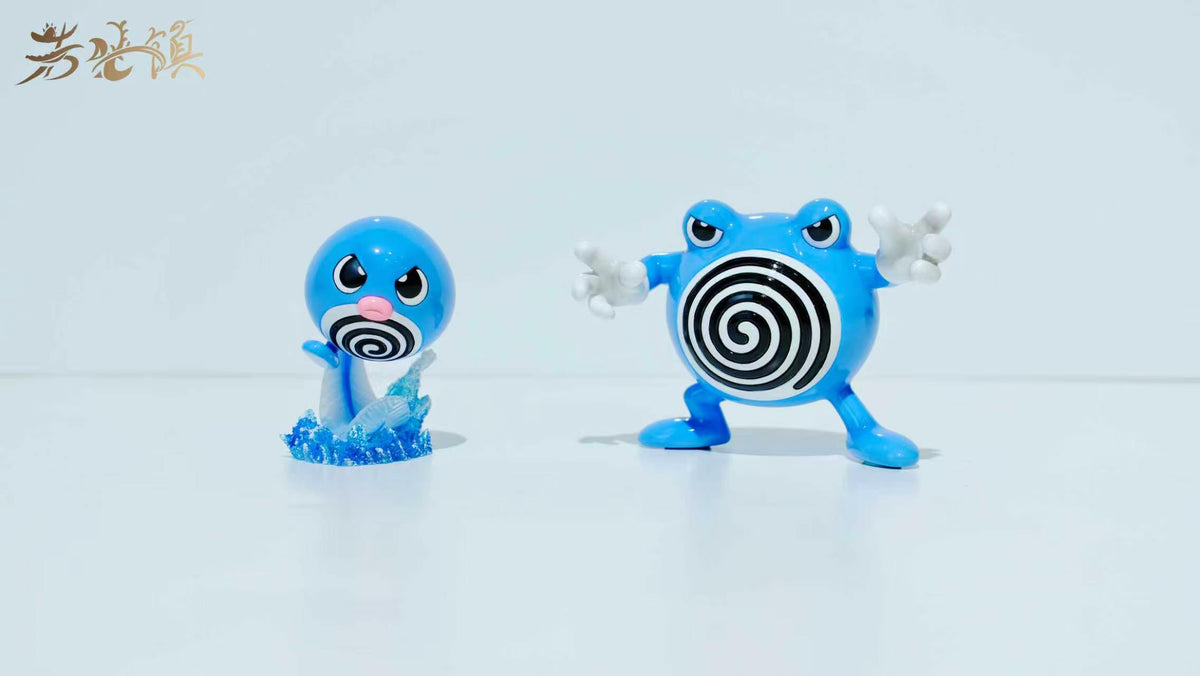 Ruo Ye Zhen - Poliwhirl, Poliwag and Politoed