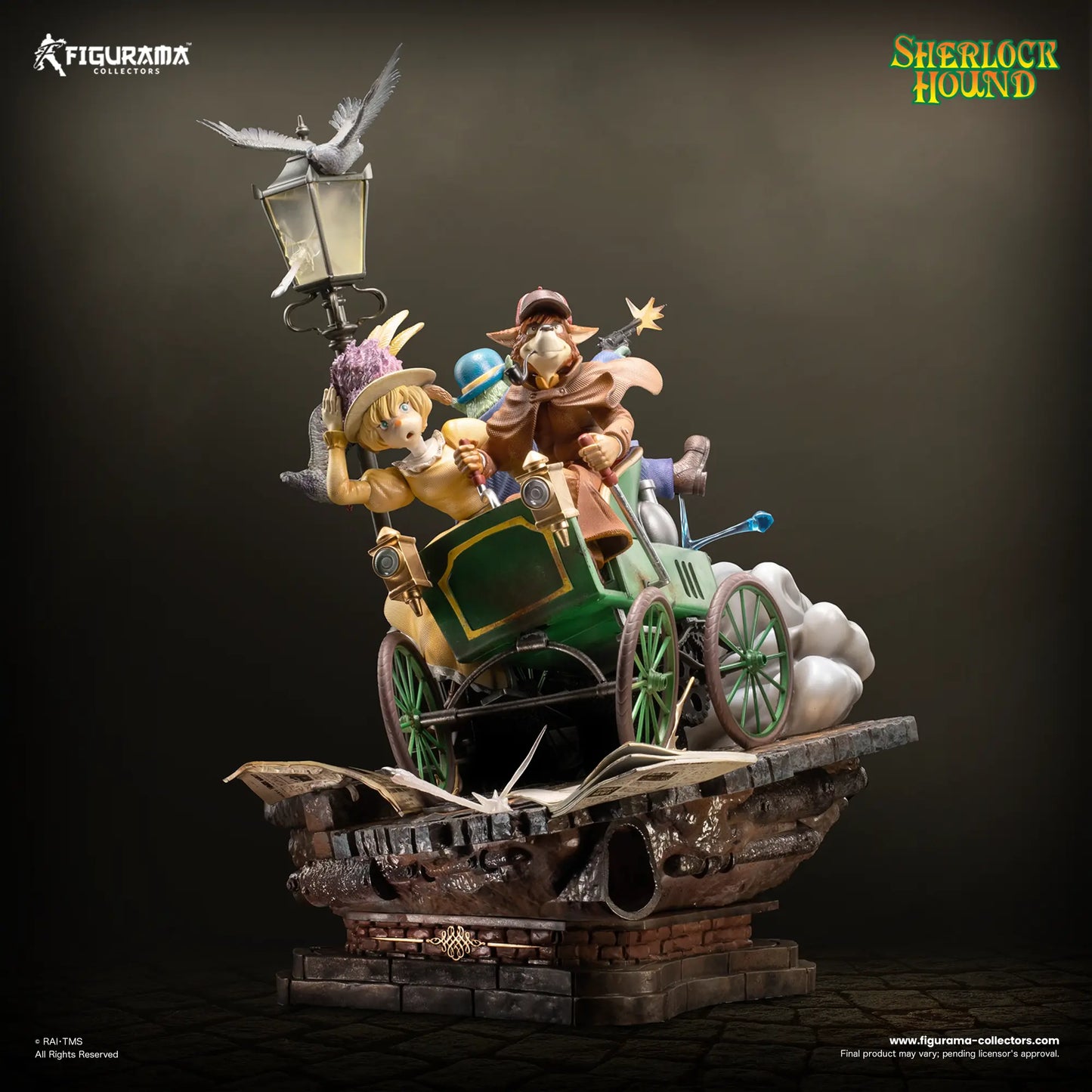 Figurama - Sherlock Hound, Watson and Mrs. Hudson
