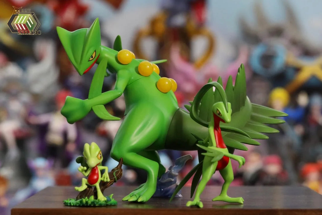MMW - Sceptile, Grovyle and Treecko