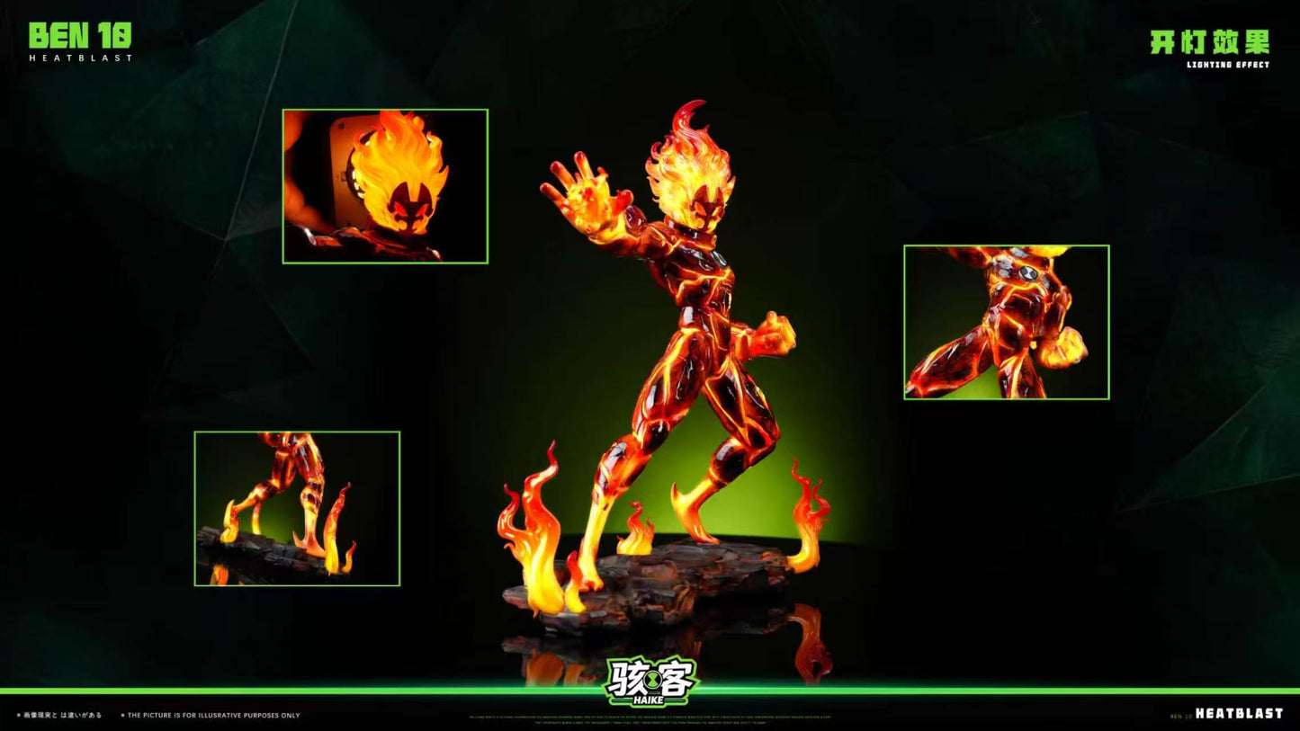 Hacker - Heatblast and Diamondhead