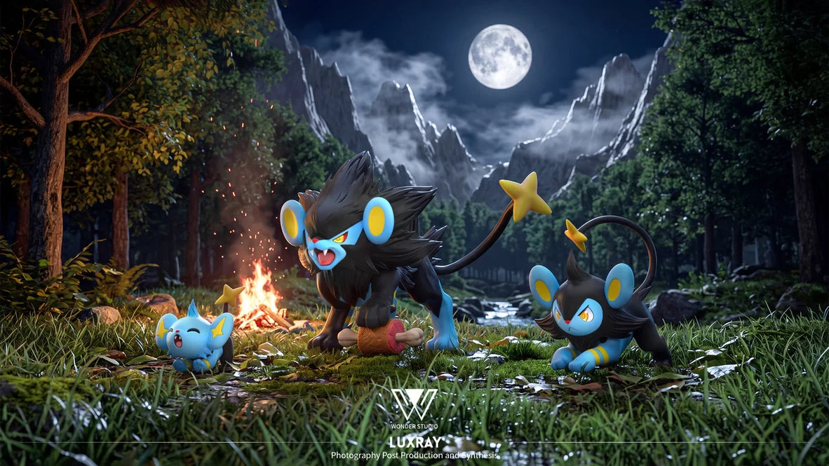 Wonder - Luxray, Luxio and Shinx